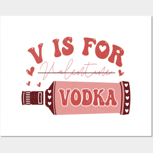 v is for vodka Posters and Art